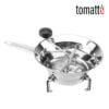 Pasaverduras de Acero Inoxidable Marca Italiana Tomatto