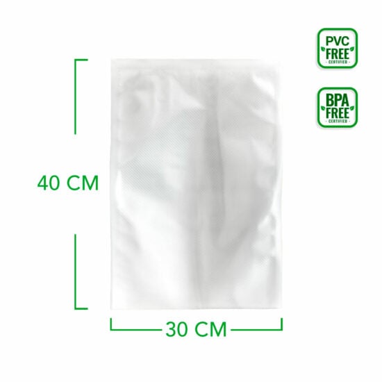 Bolsas Gofradas de 30×40 CM 90 micras para Envasadora a vacío