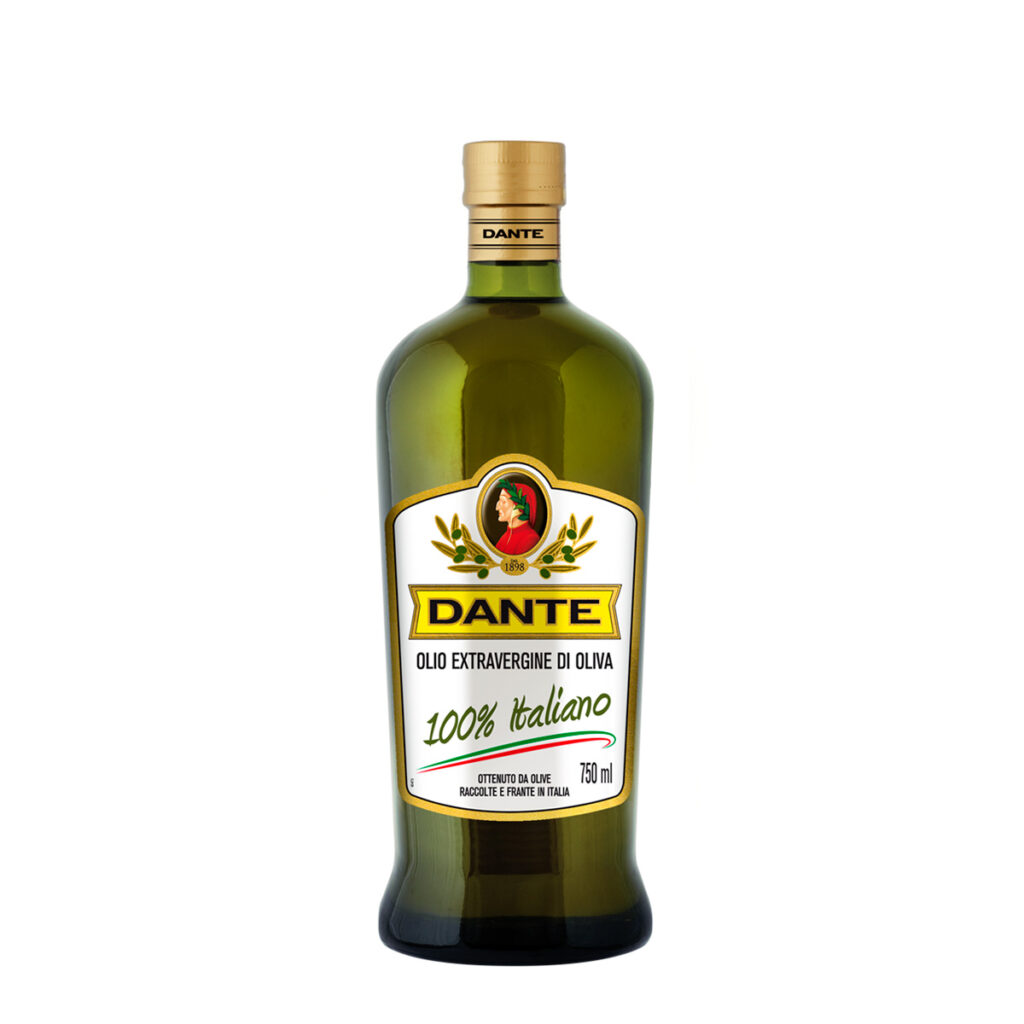 Aceite de Oliva Extra Virgen Dante 100 % Italiano
