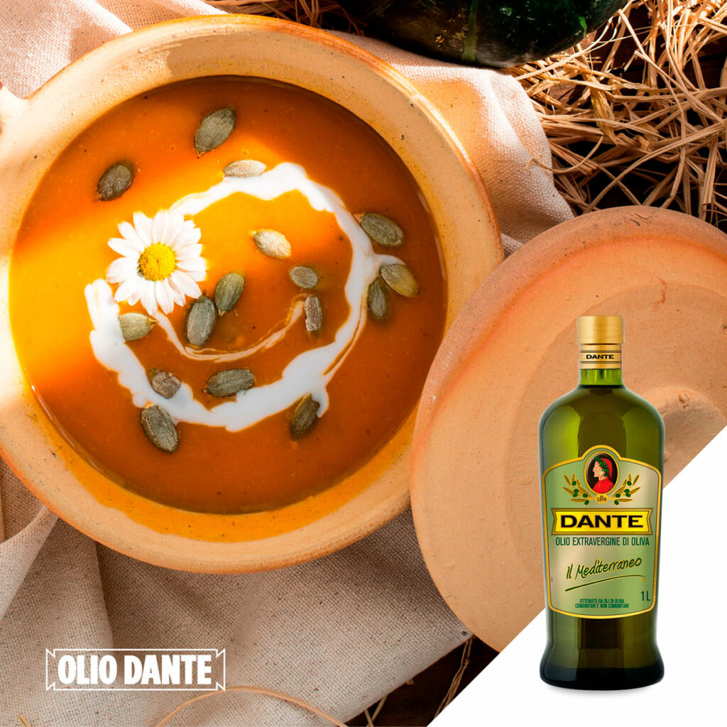 Aceite de Oliva Extra Virgen Dante Mediterraneo Ambientada 2