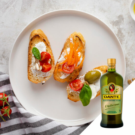 Aceite de Oliva Extra Virgen Dante Mediterraneo Ambientada 3