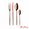 Set de Cubiertos Olivia Treasure Bronce de Acero Inoxidable 24 Pzs Pintinox