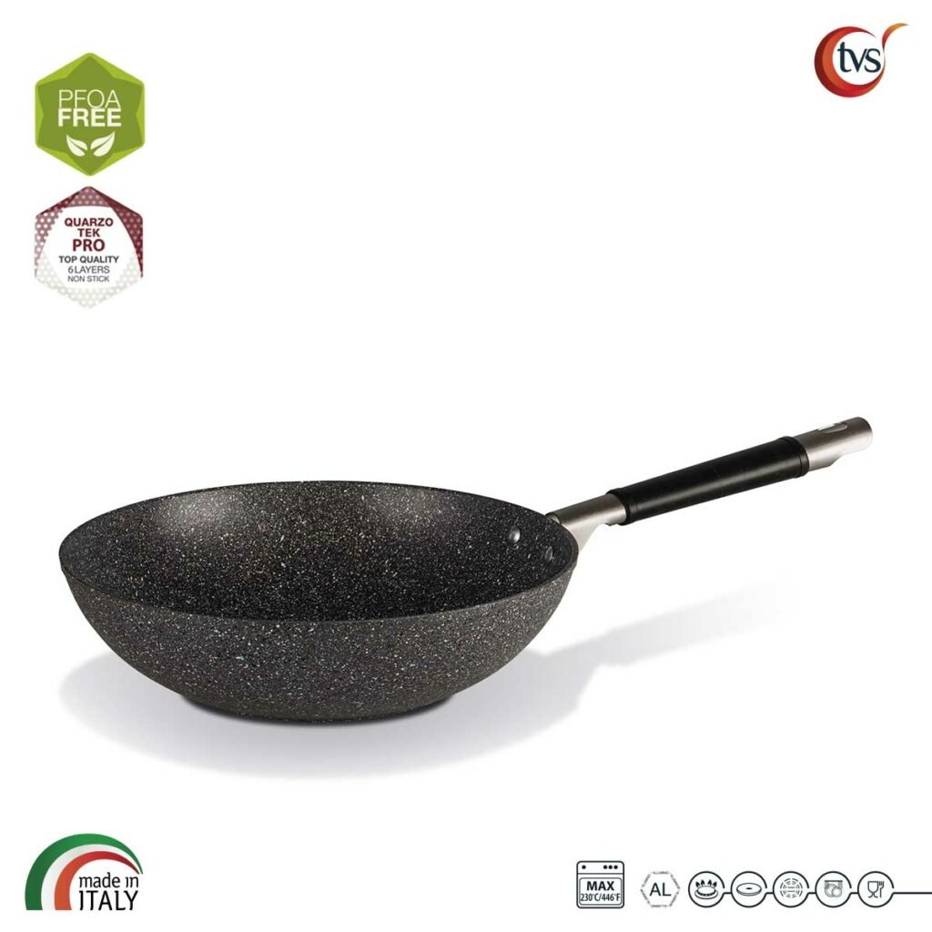 Alluflon Tradition Italië minioven onder, aluminium, zwart, 26 cm