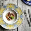Plato Hondo de Porcelana 28cm Positano Marca Tognana sector HORECA
