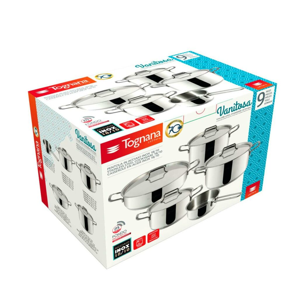 Bollilatte Tognana Vanitosa - 1 Litro, Acciaio Inossidabile 18/10, Per Tutti I Piani Cottura - Foto 6