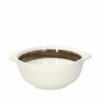 Bowl para Sopa de Porcelana Gris 15cm B-Rush Tognana