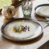 platos planos de Porcelana white Lagoon Tognana