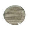 Plato de postre de Porcelana Gris 21cm B-Rush Tognana