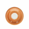 Plato de Té de Porcelana Anaranjado 15cm B-Rush Tognana