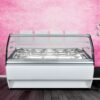 Vitrina caliente de baño maria twist ITALPROGET mobiliario con estilo italiano