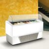 Vitrina Refrigerada para helados brio ITALPROGET mobiliario con estilo italiano HELADERÍA
